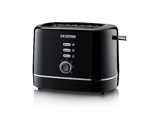 SEVERIN AT 2287 tostapane automatico 700W nero argento 2 fette