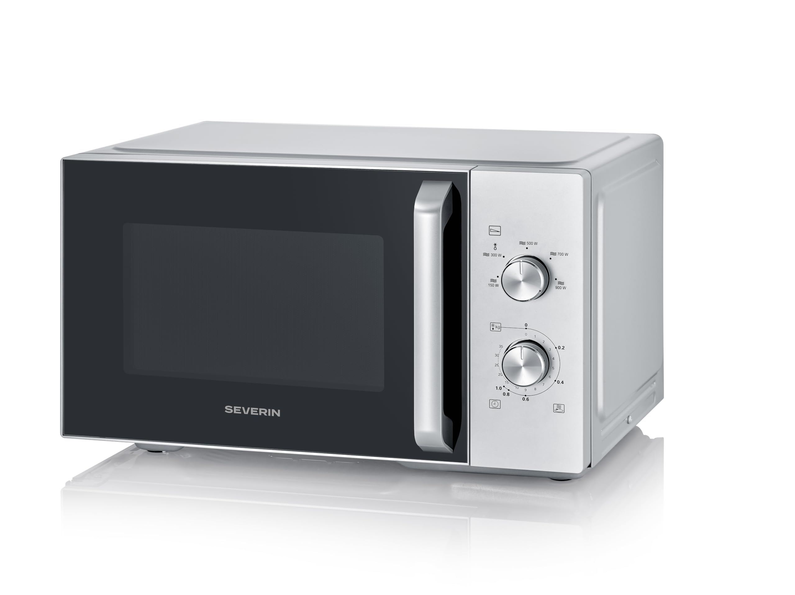 Severin MW 7797 Microonde Solo 28L Argento 900W