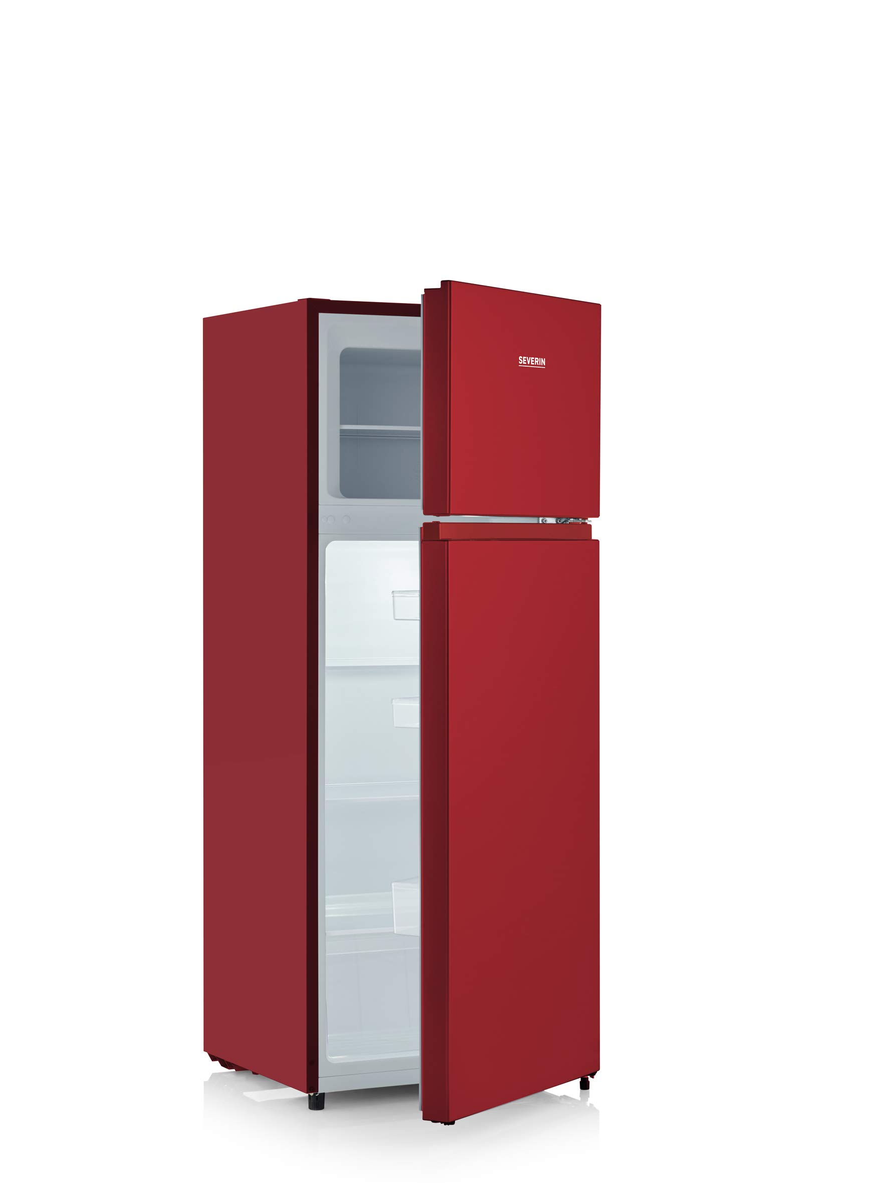 SEVERIN frigorifero doppia porta 206 L E LED Veggibox silenzioso