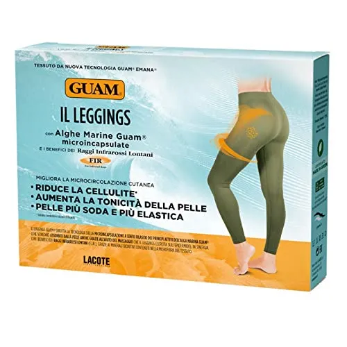 Guam Fibramar Leggings Classico Verde XS/S Anticellulite