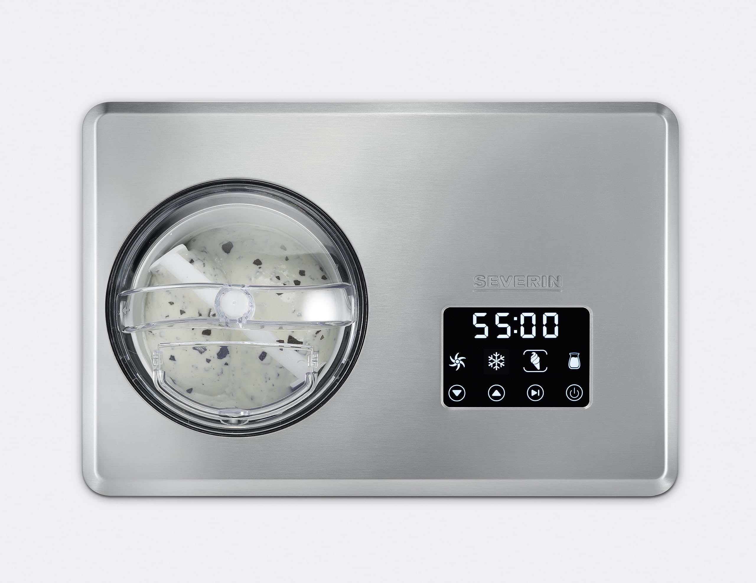 Severin EZ 7405 gelatiera autorefrigerante 2 L con compressore