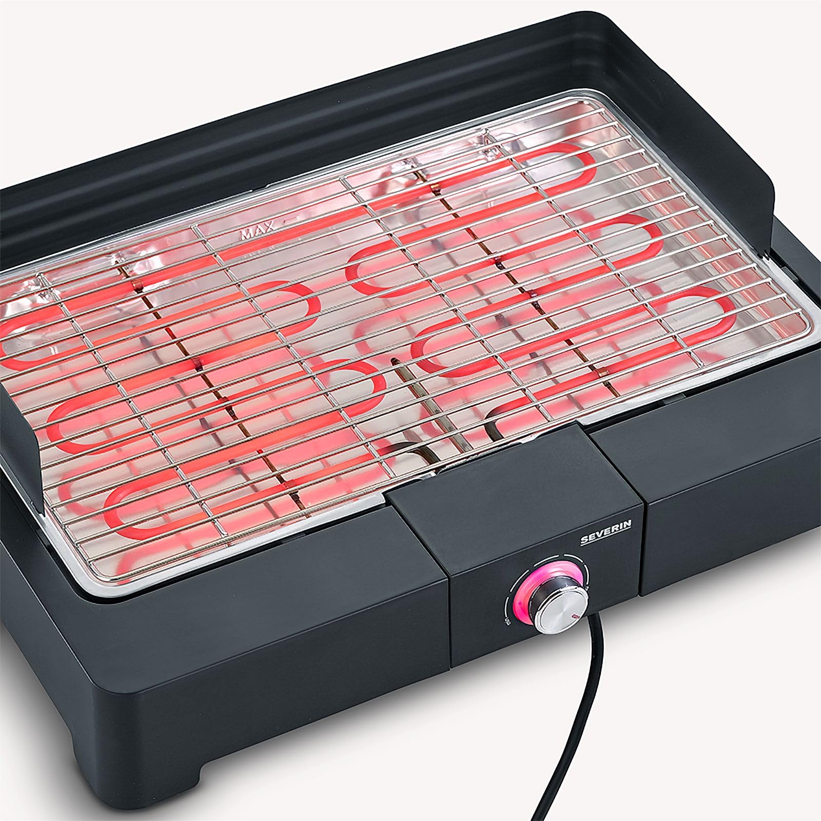Severin PG 8565 barbecue elettrico tavolo inox 2300W