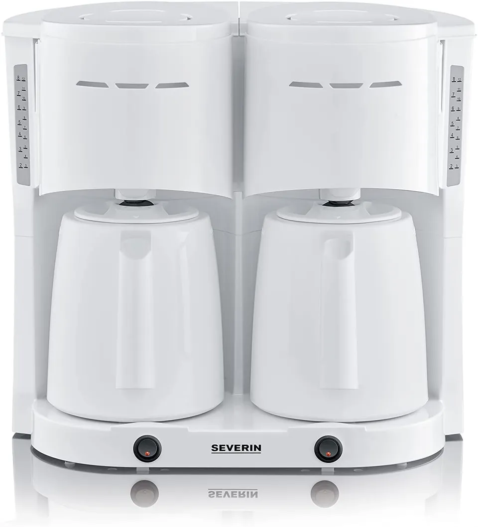 Severin KA 5830 macchina caffè filtro duo 2x8 tazze