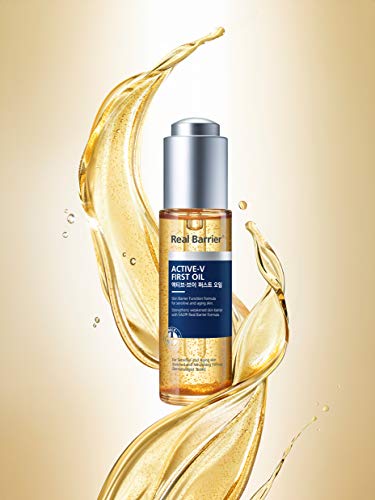 Real Barrier Active-V First Oil olio viso 35 g idratante