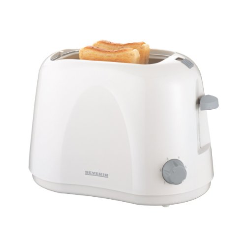 Severin AT 2583 Tostapane Automatico 900W Bianco Grigio