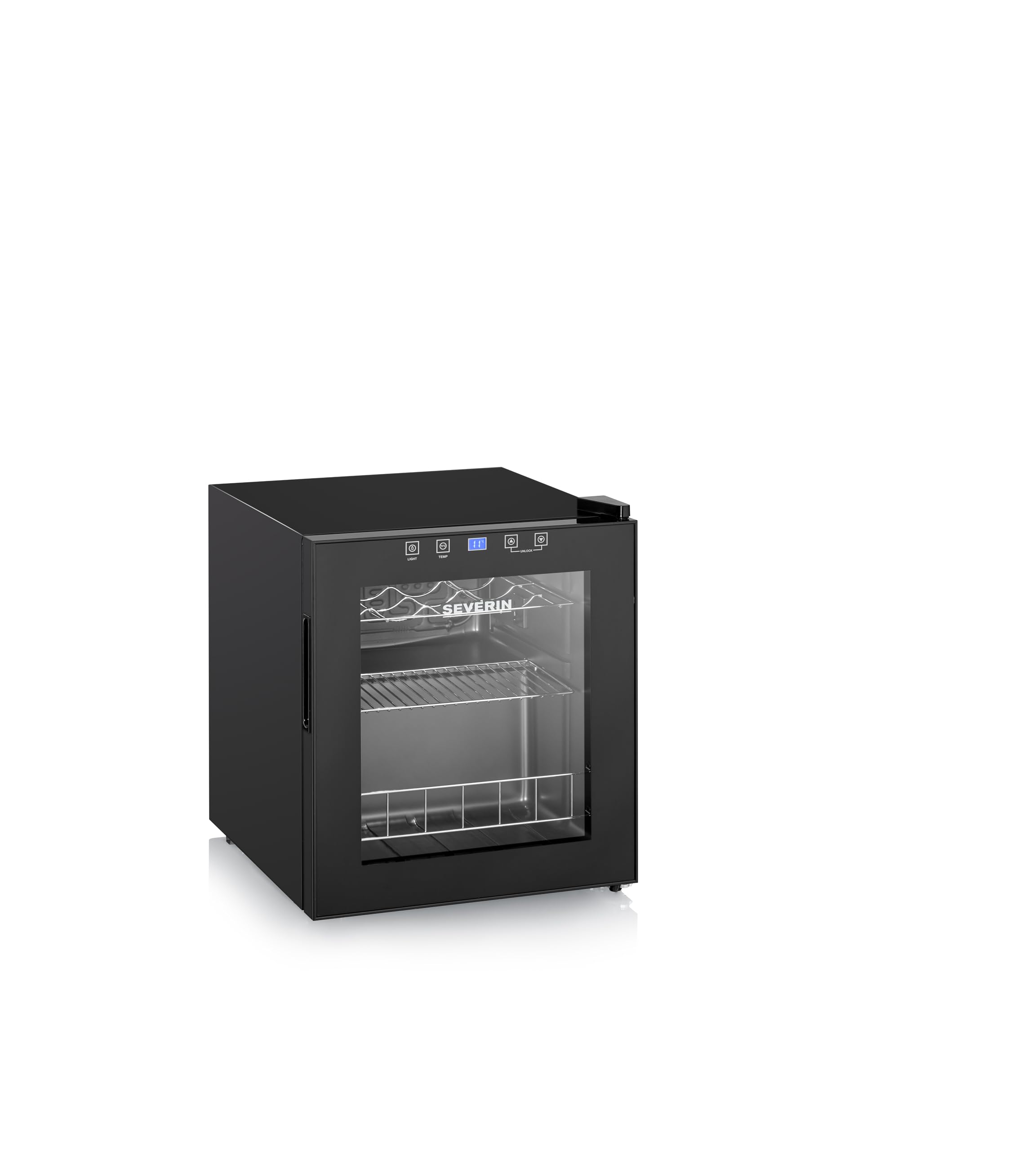 Severin WKS 8907 cantinetta vino 46 L nero 15 bottiglie