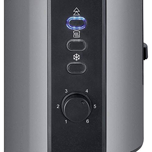 Severin AT 9541 tostapane 2 fette grigio nero 800 W