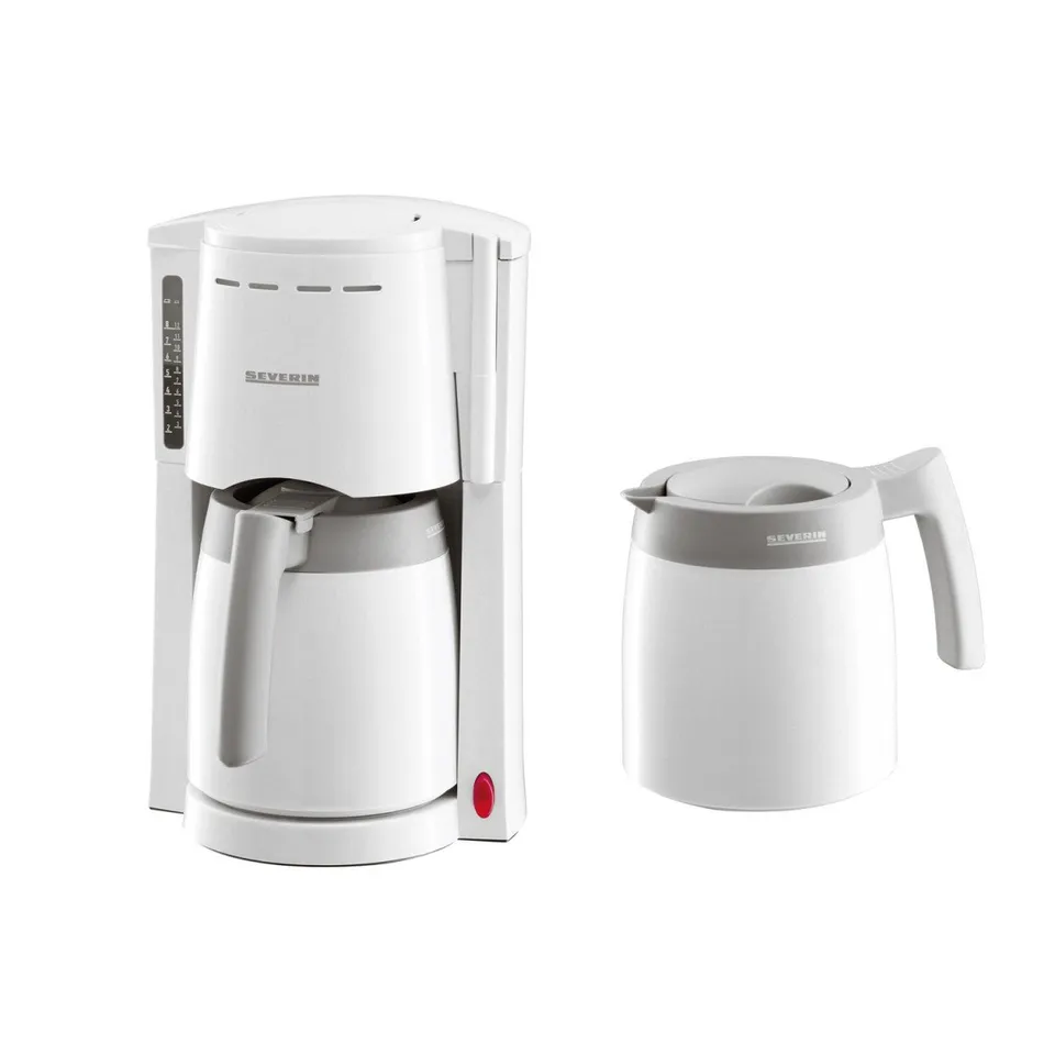 Severin Caffè e colazione KA 9232 caffettiera bianca 8 tazze