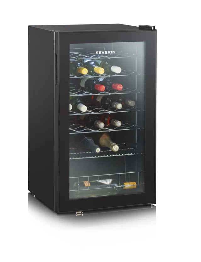 Severin KS 9894 cantinetta vino 33 bottiglie 95L nero