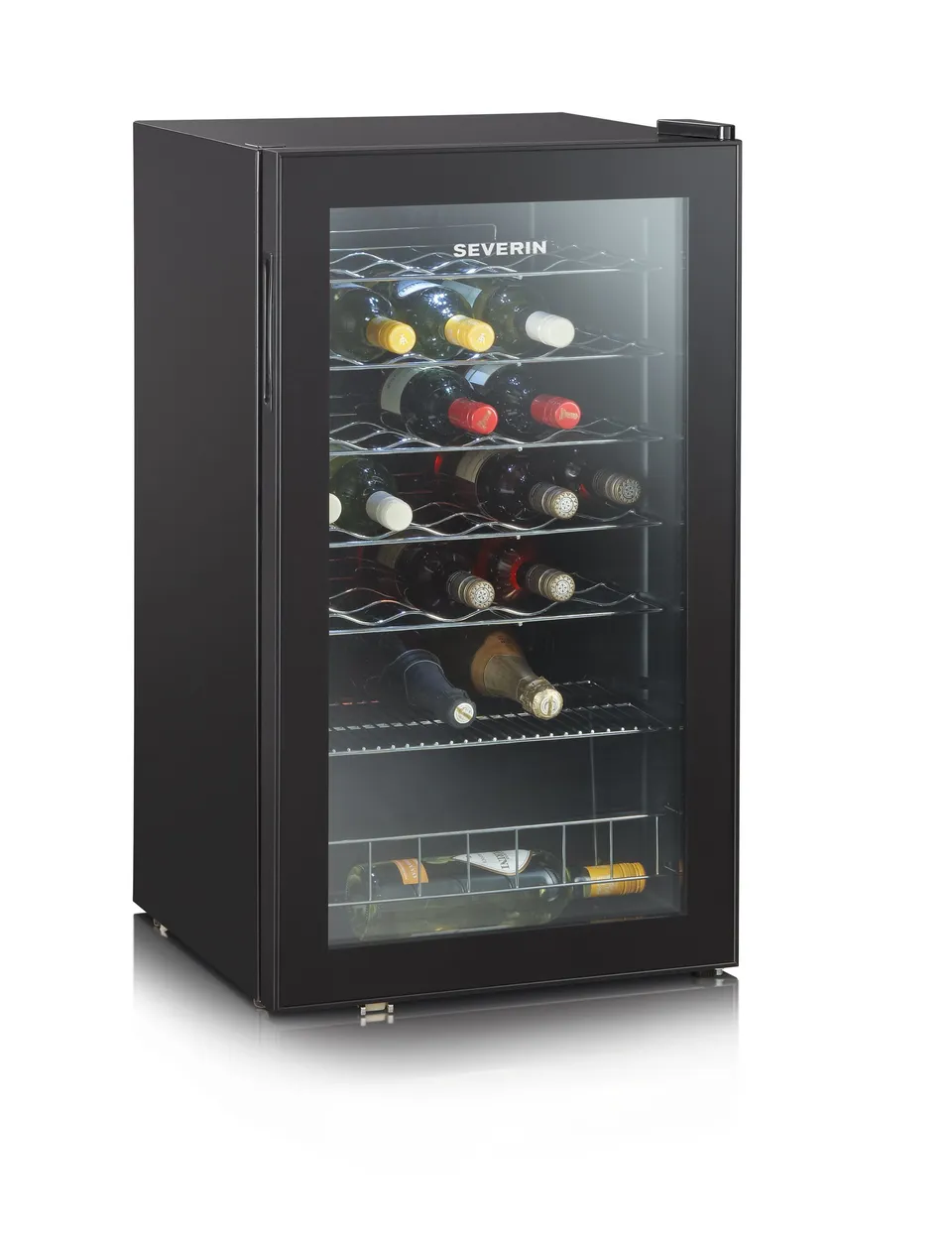 Severin KS 9894 cantinetta vino 33 bottiglie 95L nero