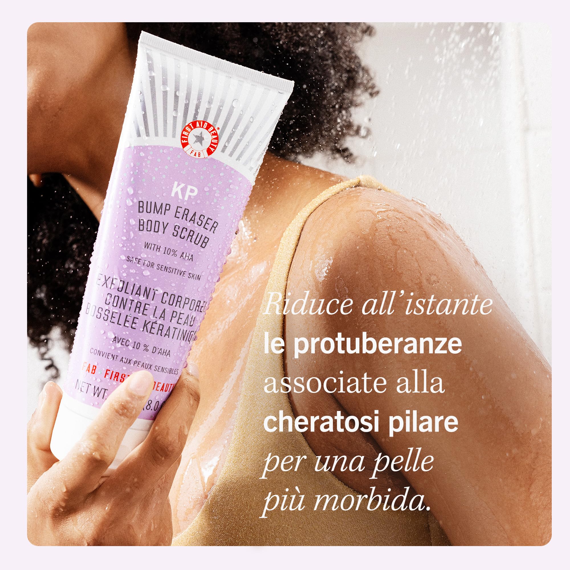 First Aid Beauty KP Bump Eraser Scrub Corpo 226g 10% AHA