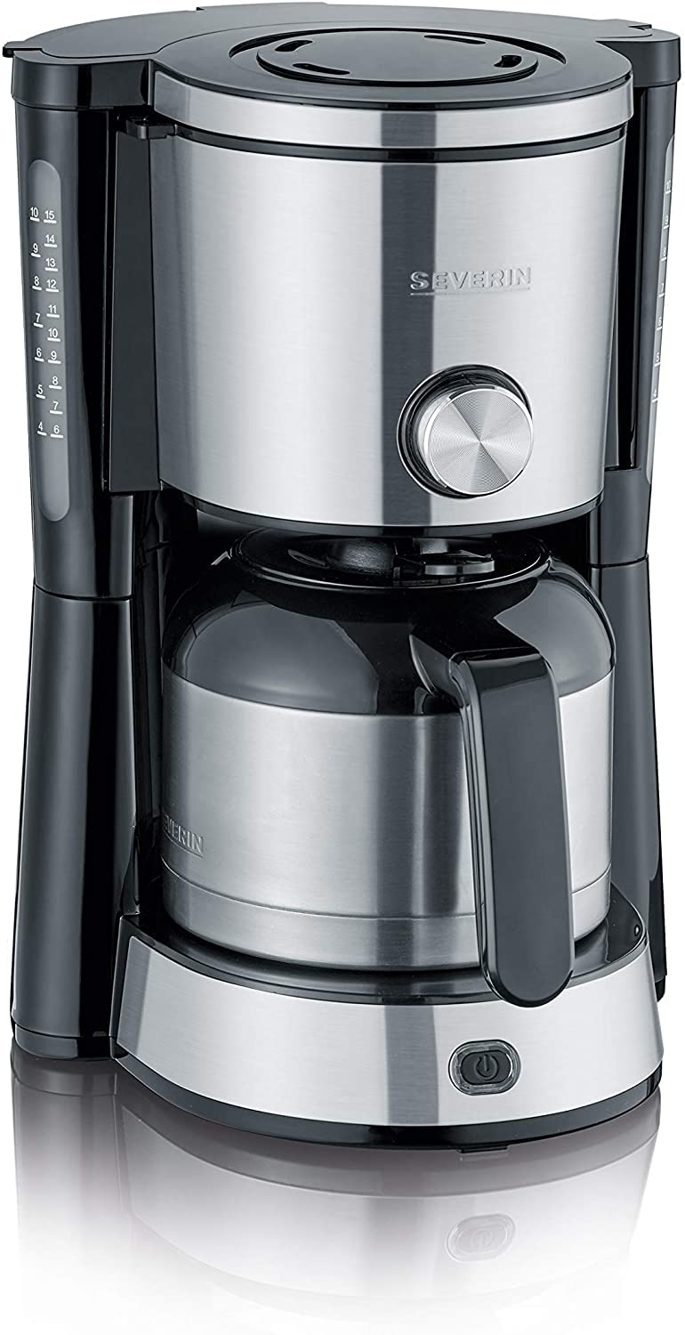 Severin KA 4845 Macchina Caffè 8 Tazze Selettore Aromi
