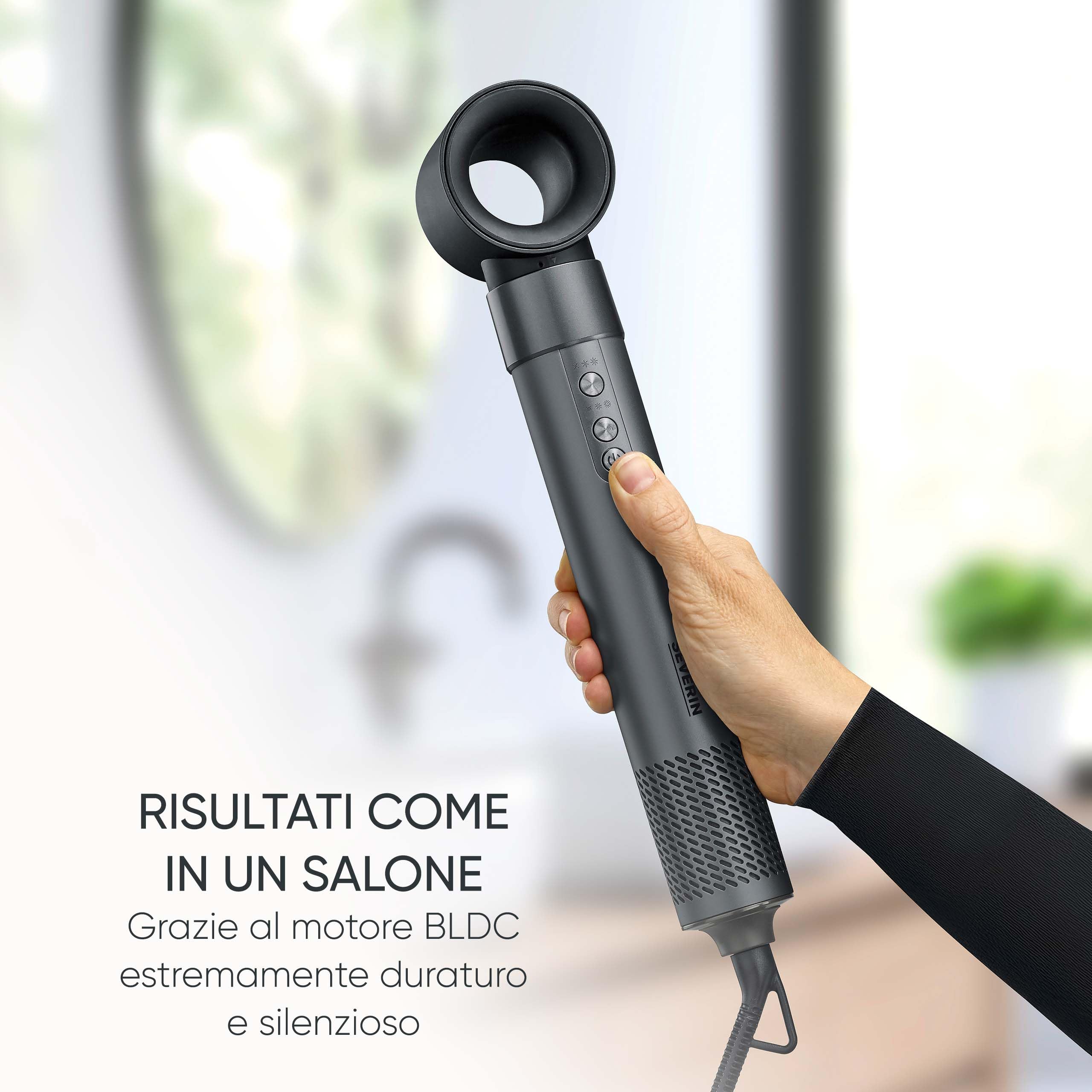 Severin Multi-Styler 5in1 Asciugacapelli Ionico 1500W WL0684