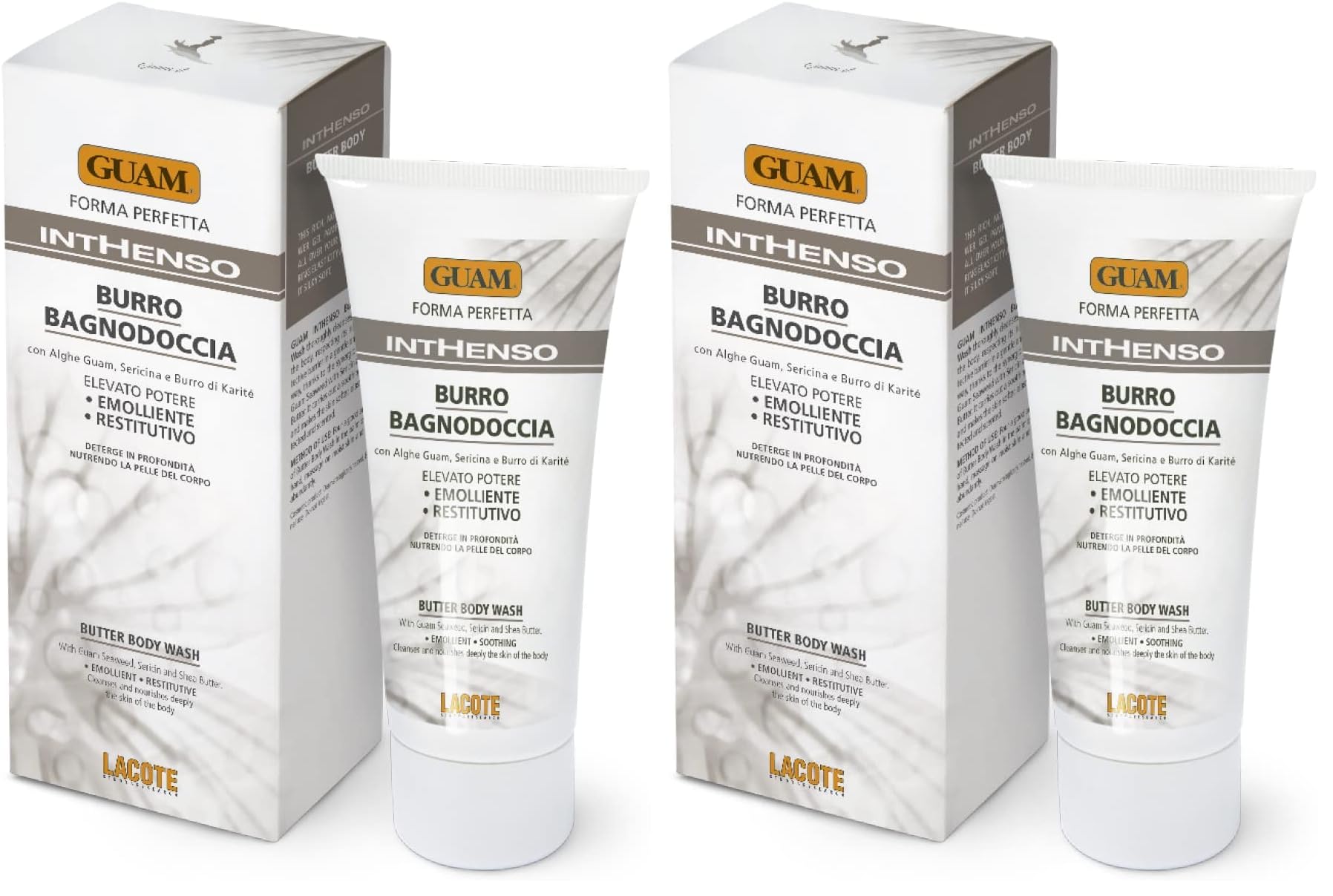 Guam Inthenso Burro Bagnodoccia 150 ml Karité Alghe