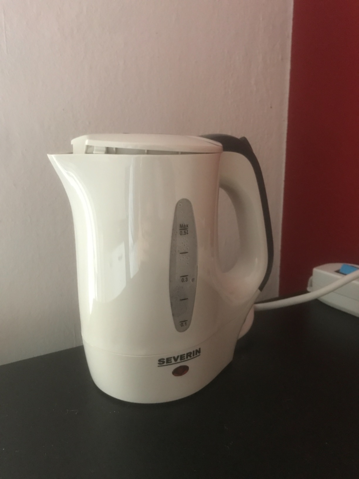 SEVERIN WK 3644 bollitore viaggio 0,5 L 650W bianco