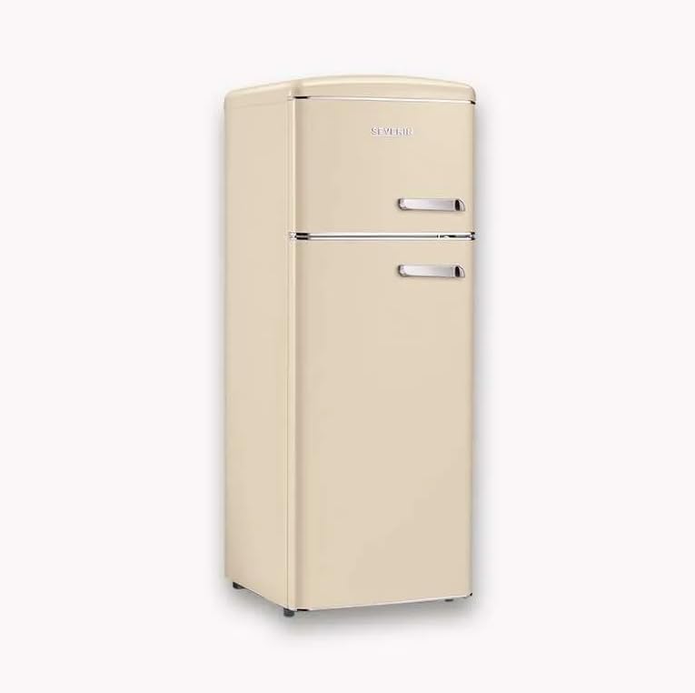 Severin RKG 8903 Frigorifero Retrò 206 L Crema 2 Porte