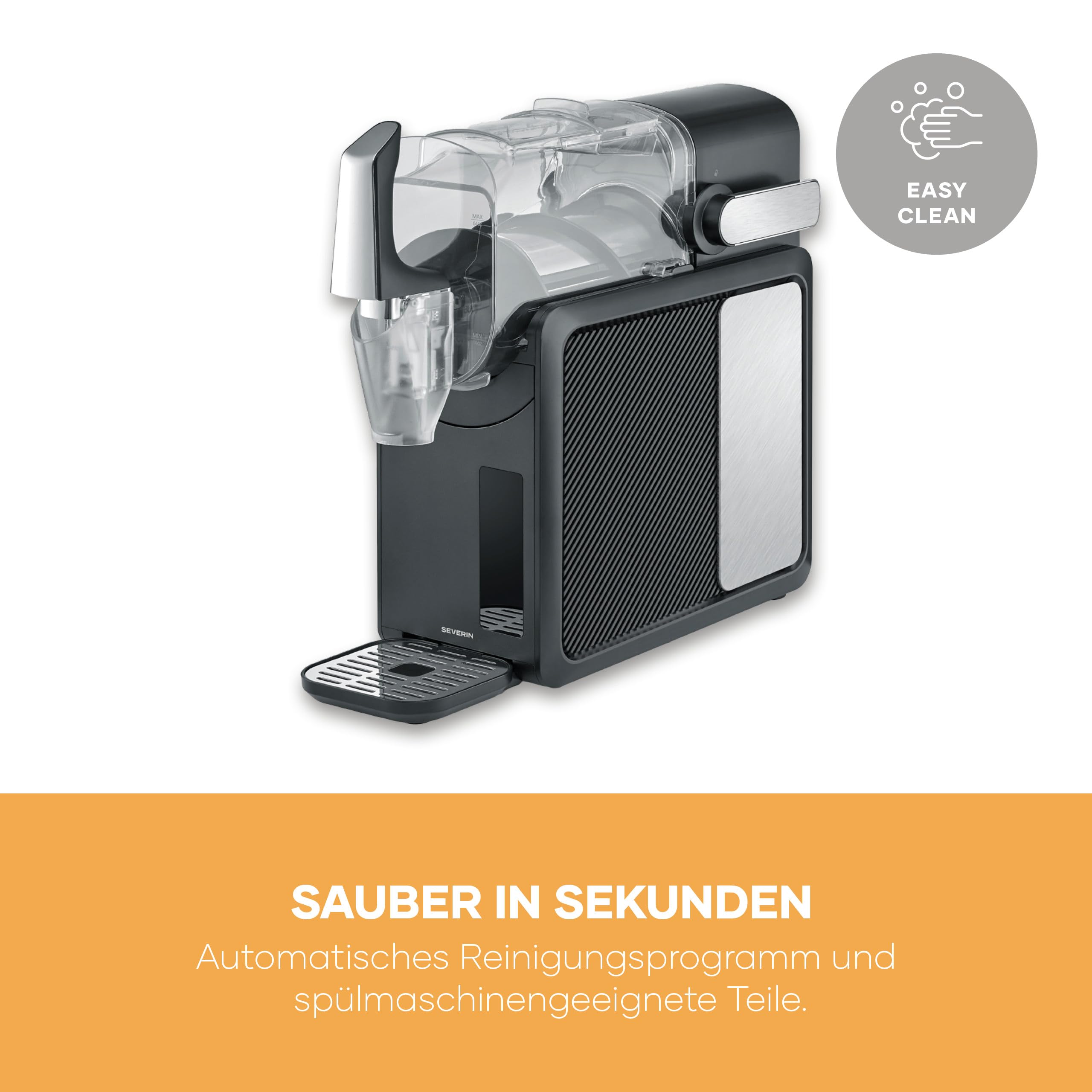 Severin EZ 7410 Macchina per Granita Slush 2 L 5 Programmi