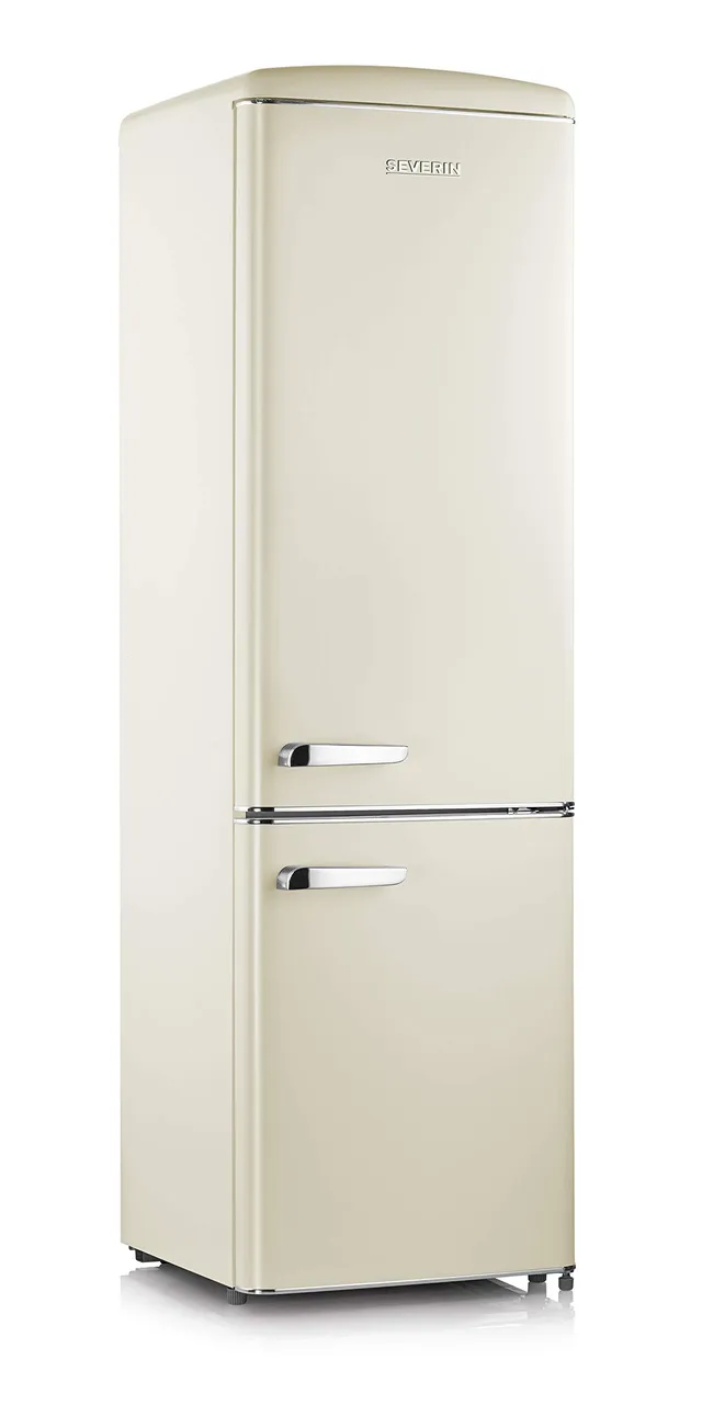 Severin RKG 8923 Frigorifero Combinato Retro Crema 244 L