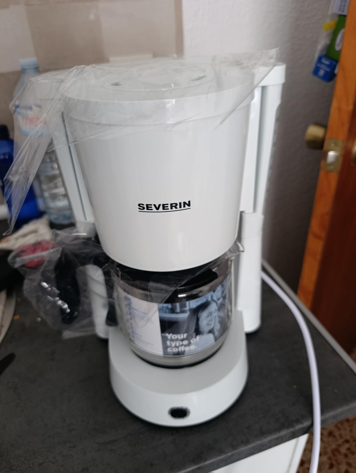 Severin 4816 KA macchina caffè filtro 1,25 L bianca