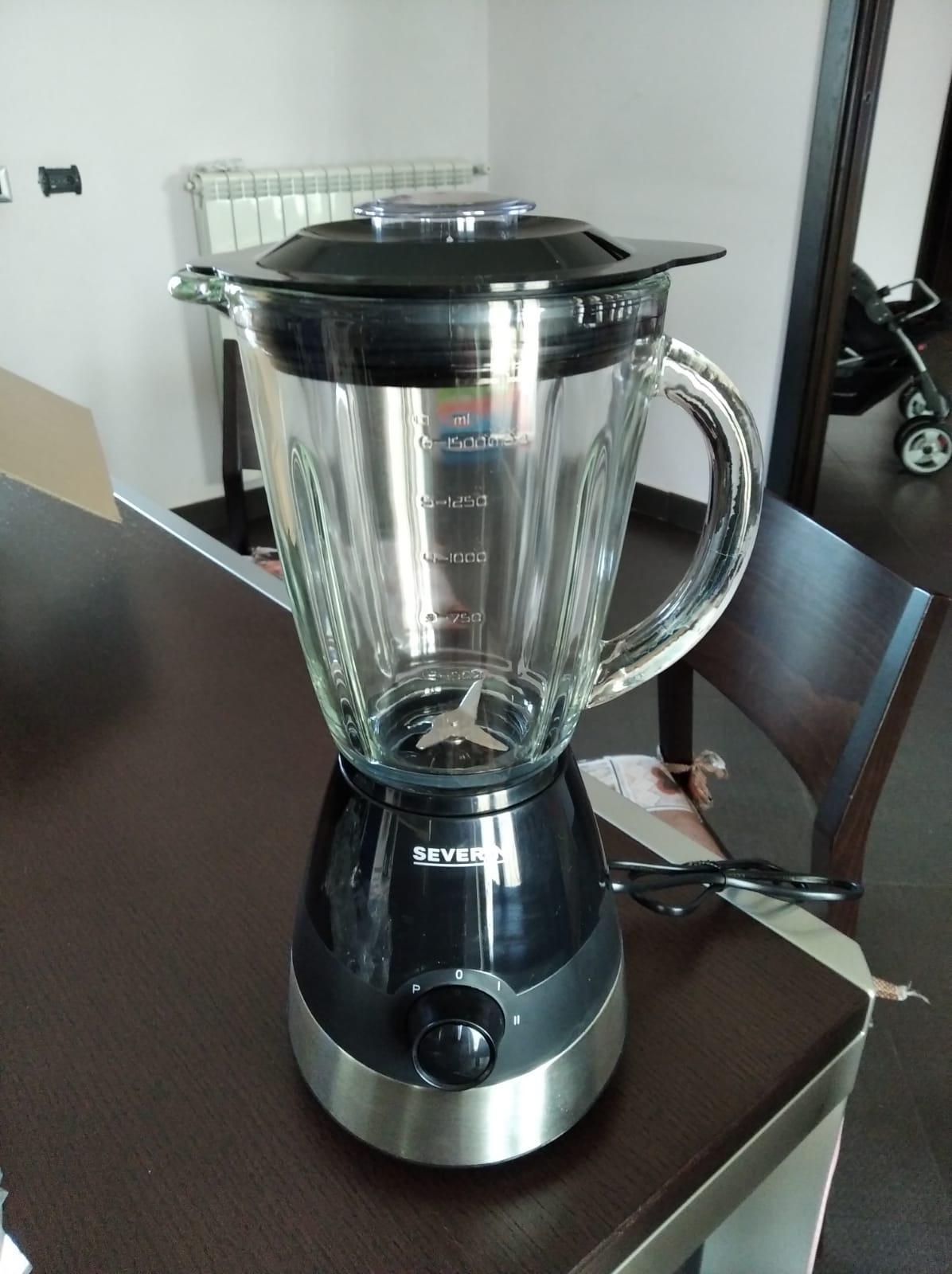 Severin SM 3718 Frullatore Vetro 1,5 L 550 W Tritaghiaccio