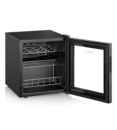 Severin WKS 8907 cantinetta vino 46 L nero 15 bottiglie