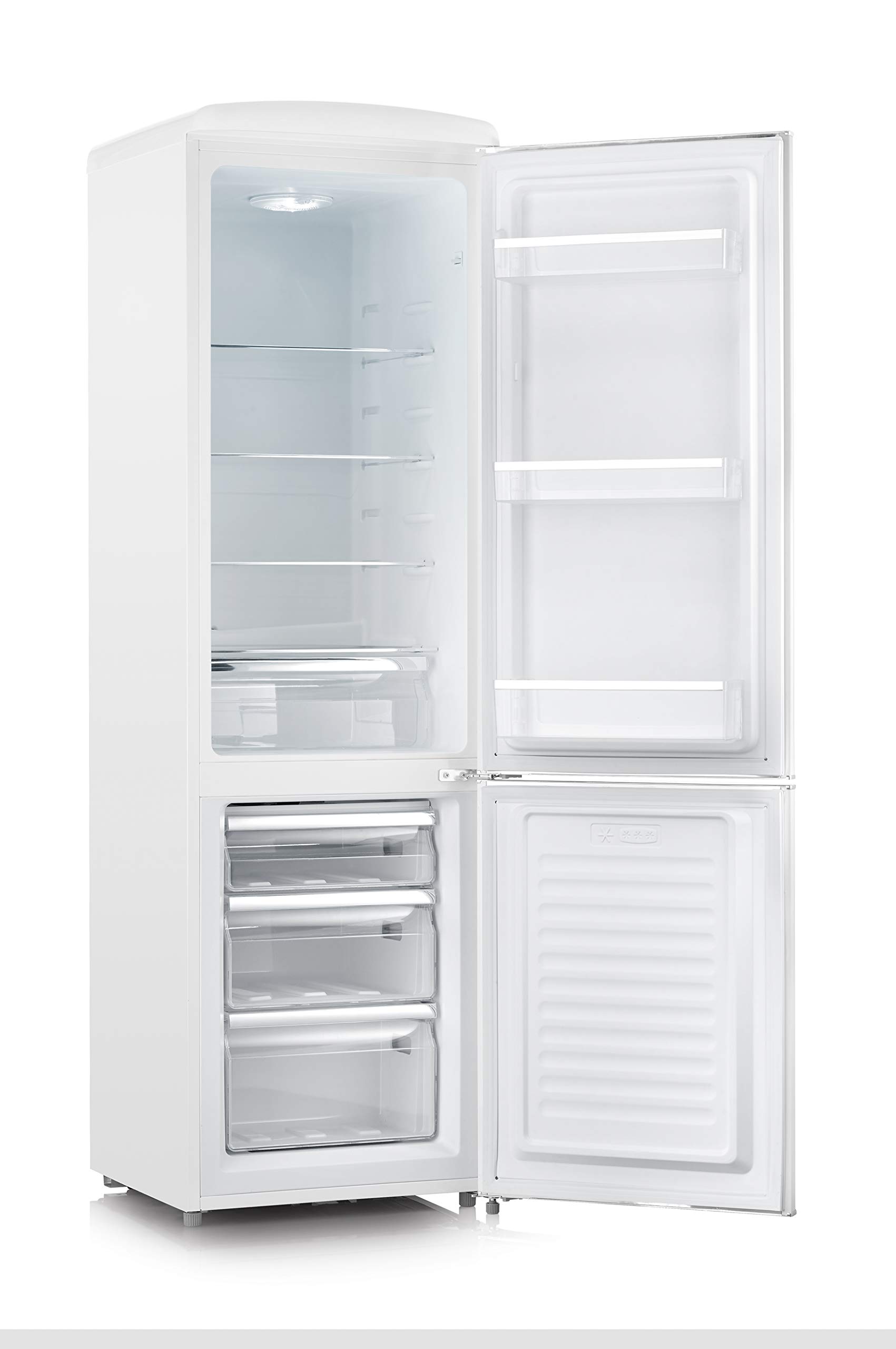Severin RKG 8925 Frigorifero Combinato Retro Bianco 244 L