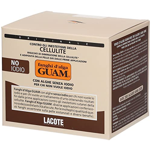 Guam Fanghi d'Alga Senza Iodio Fango 500 ml Anticellulite