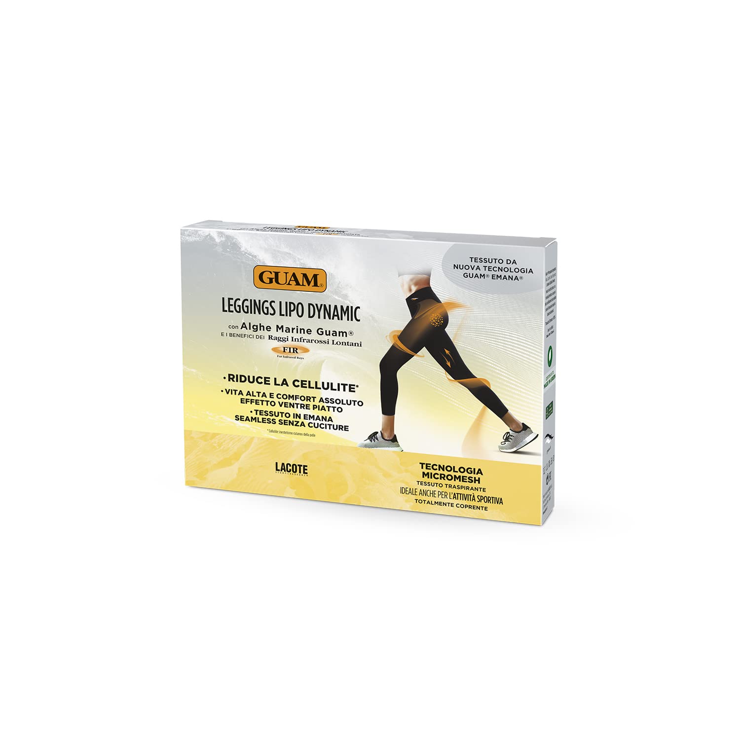 Guam Fibramar Lypo Dynamic Leggings 42-44 Rassodanti