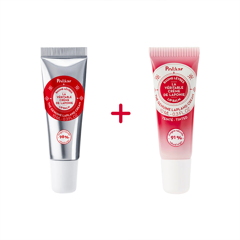 Polaar Coffrets Duo Baumes Lèvres Cofanetto Labbra 2x10 ml