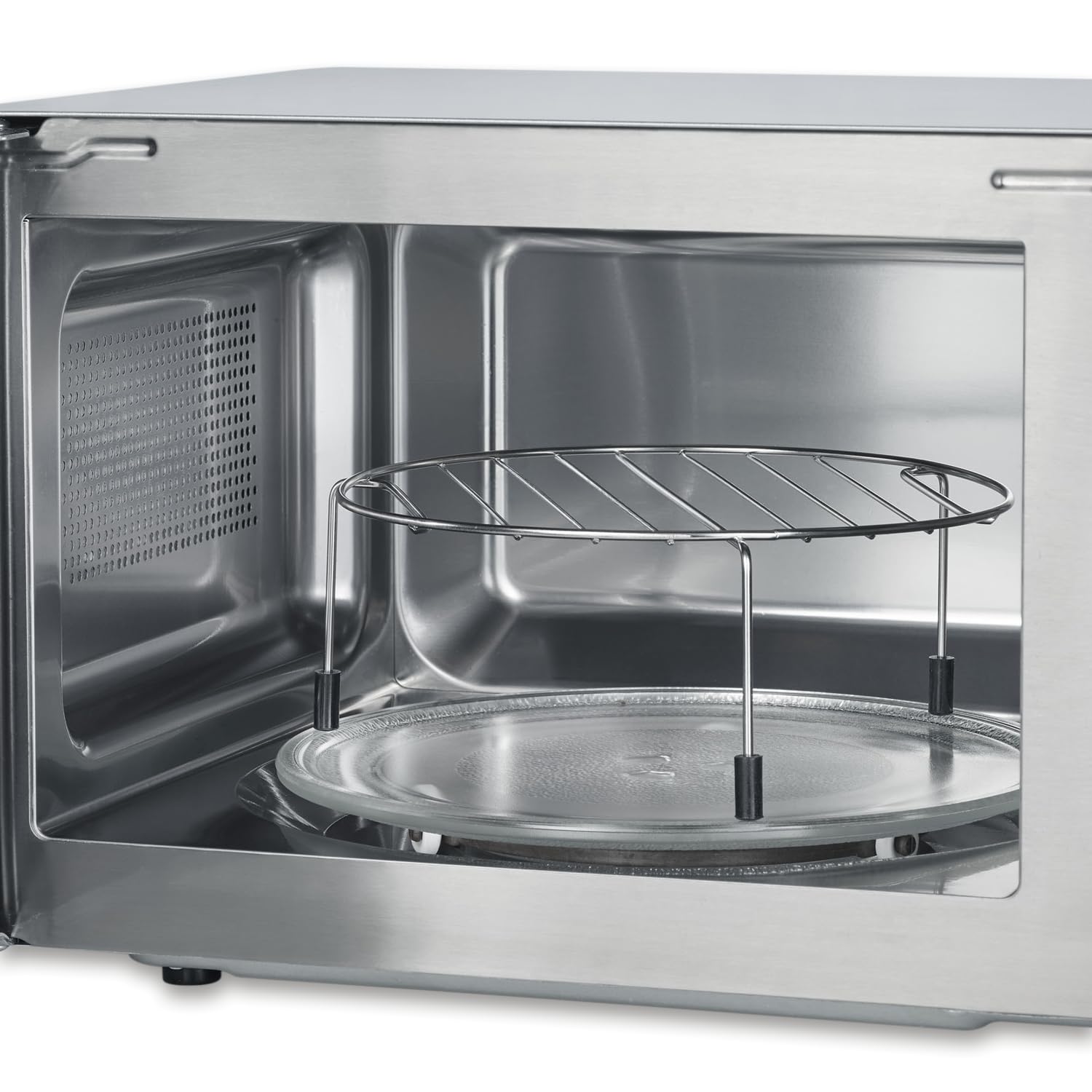Severin MW 7751 microonde grill 800W acciaio Be-Silent