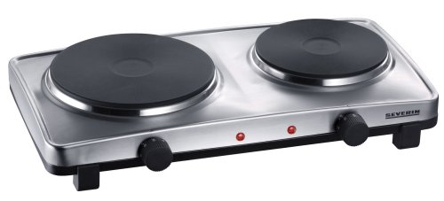 Severin DK 1013 doppia piastra elettrica acciaio 2500W
