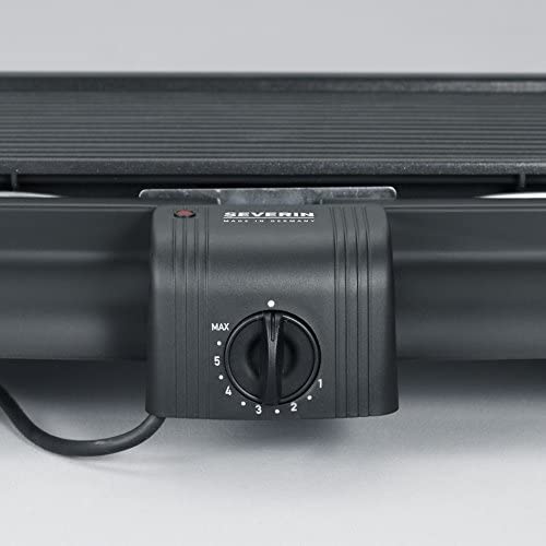 Severin PG 1525 barbecue grill tavolo 1600W ghisa nero