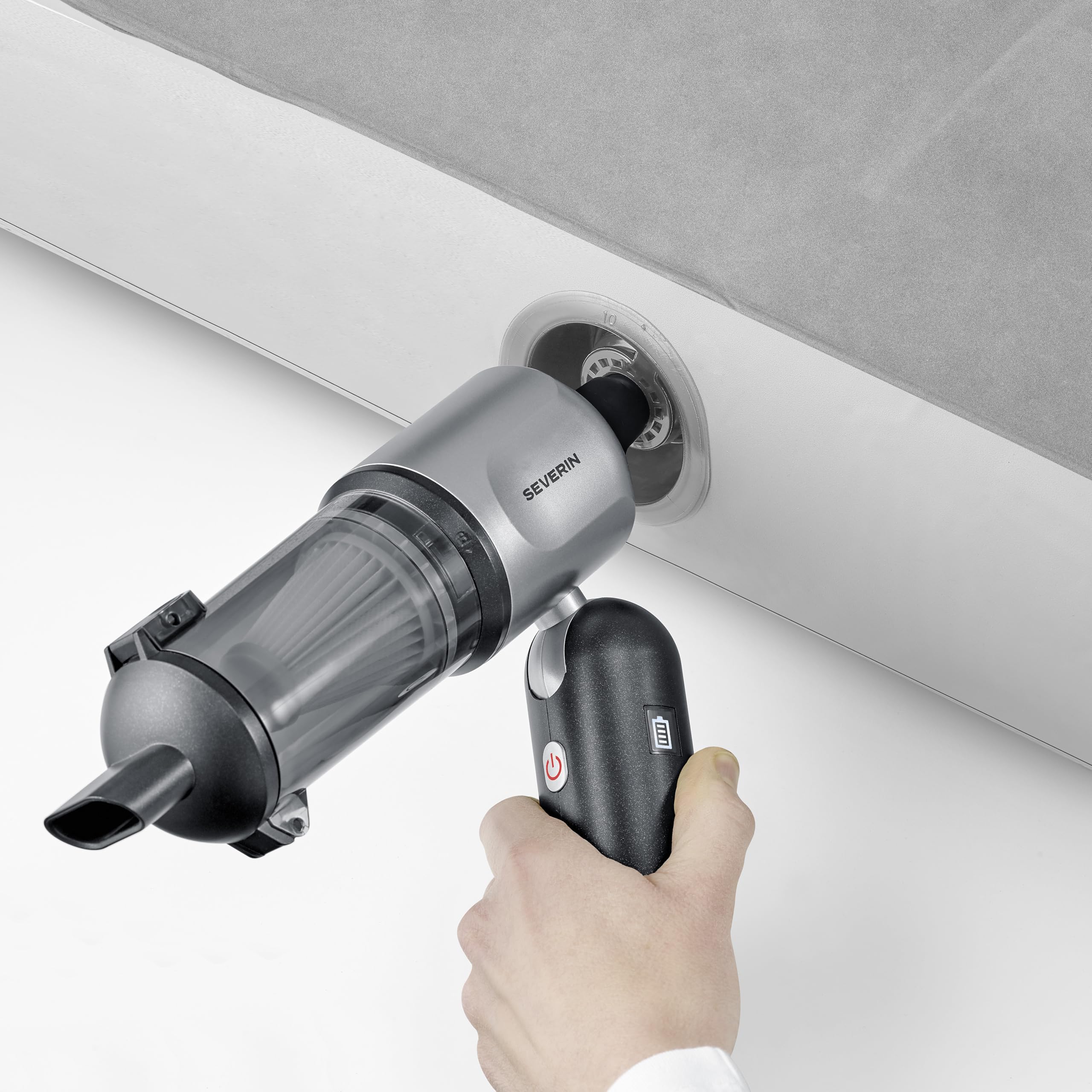 Severin HV 7149 aspirapolvere a mano 80W 2 in 1 autonomia 35 min