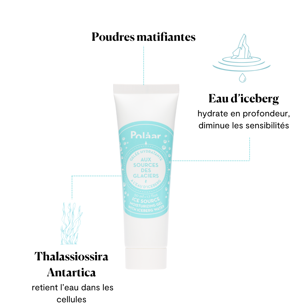 Polaar Sources des Glaciers Gelée crema gel 50ml opacizzante