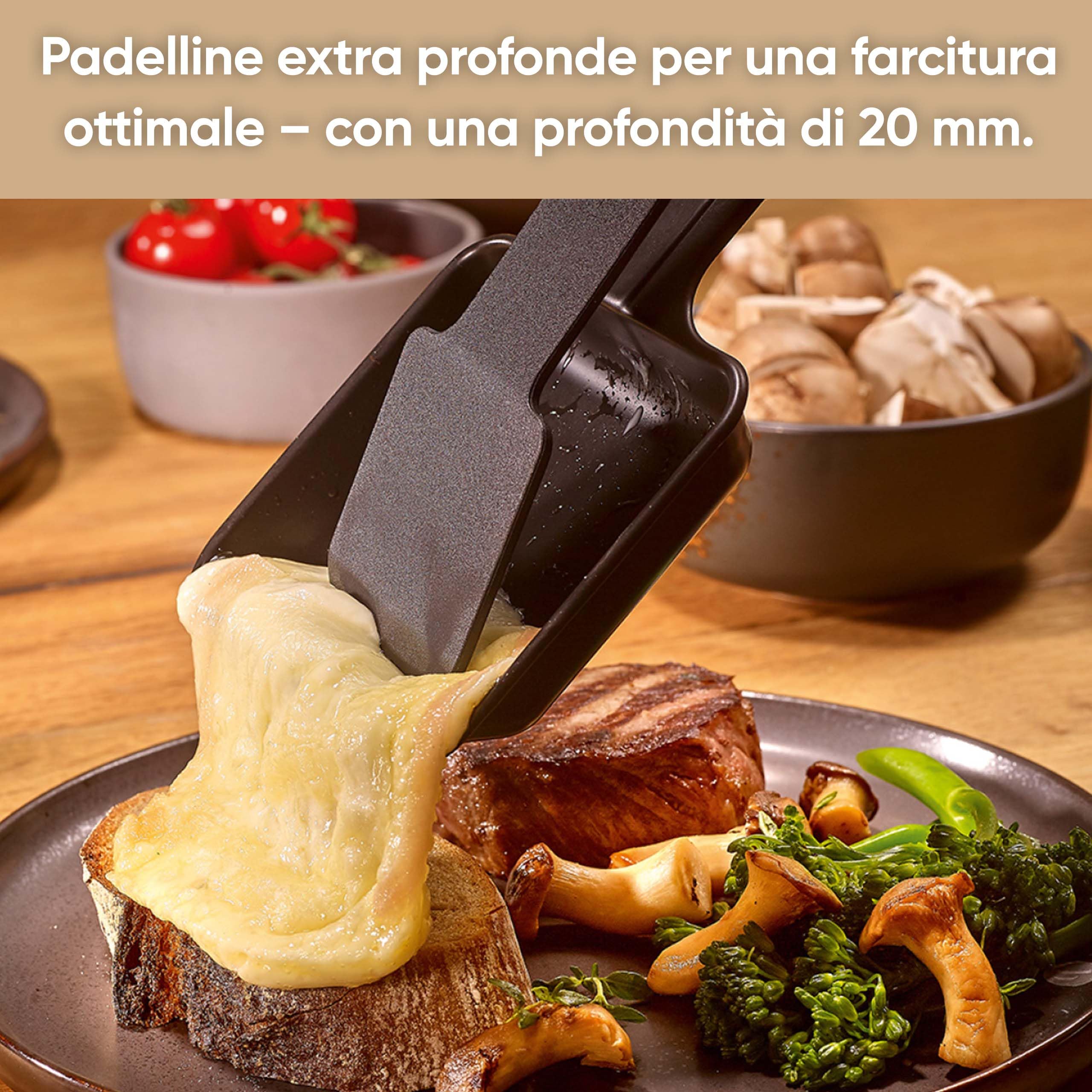 Severin RG 2350 raclette grill 8 padelline 1900W senza fumo