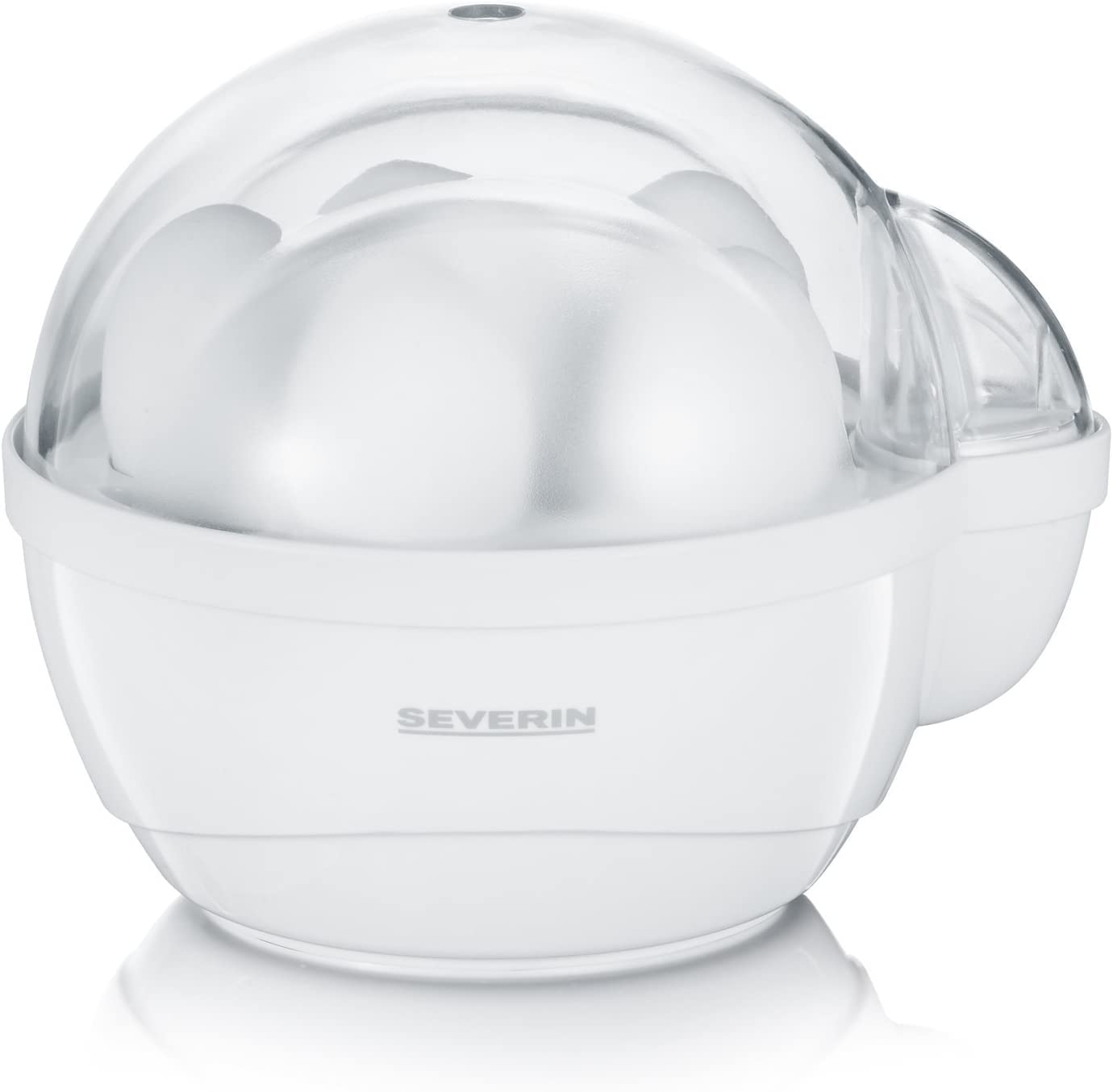 Severin EK 3051 cuociuova 6 uova bianco-grigio 400W