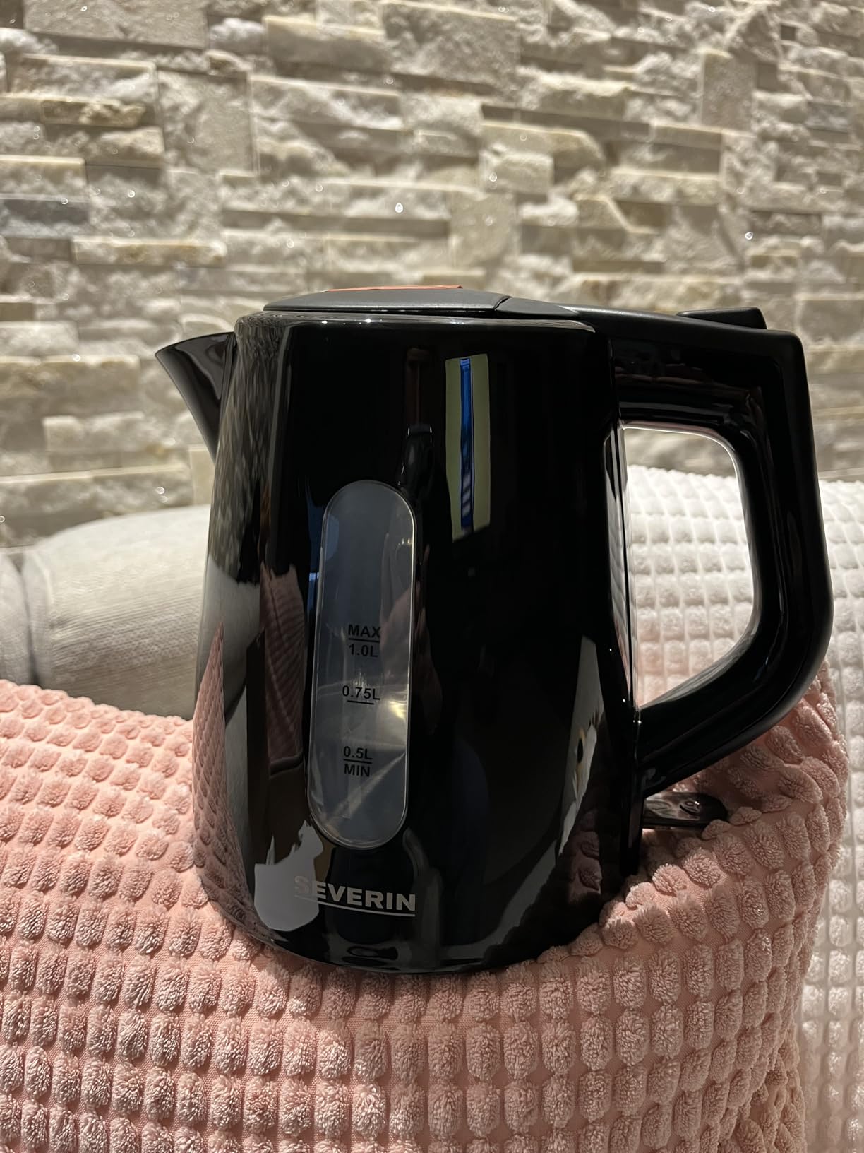 Severin WK 3411 Bollitore Elettrico 1 L Bianco filtro