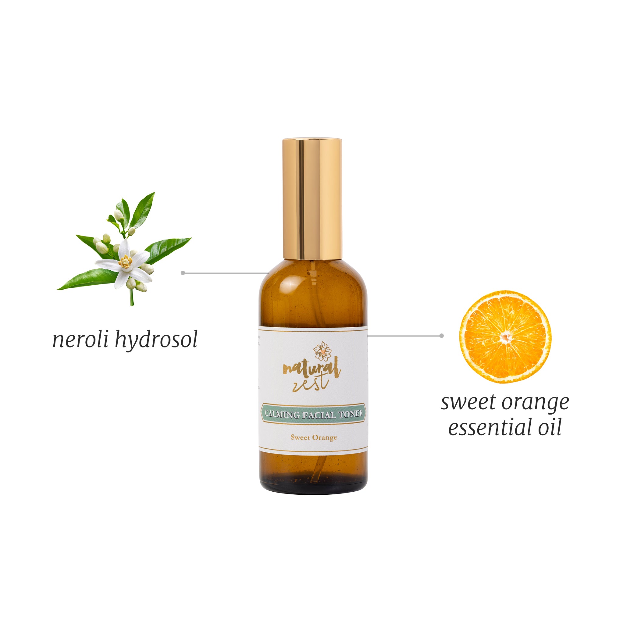 Natural Zest Toner viso arancia dolce anti-imperfezioni 100 ml