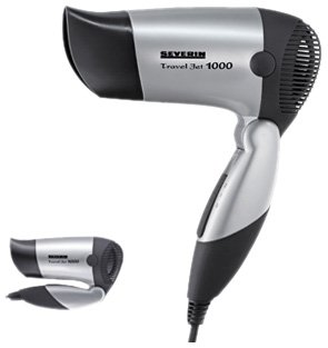 Severin HT 6021 Asciugacapelli Nero 1000W
