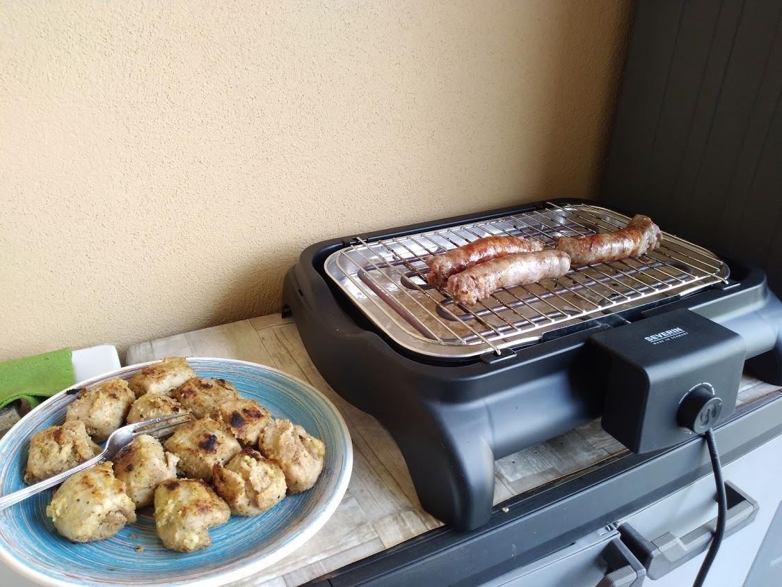 Severin PG 1511 Barbecue Grill Elettrico 2300W Nero da Tavolo