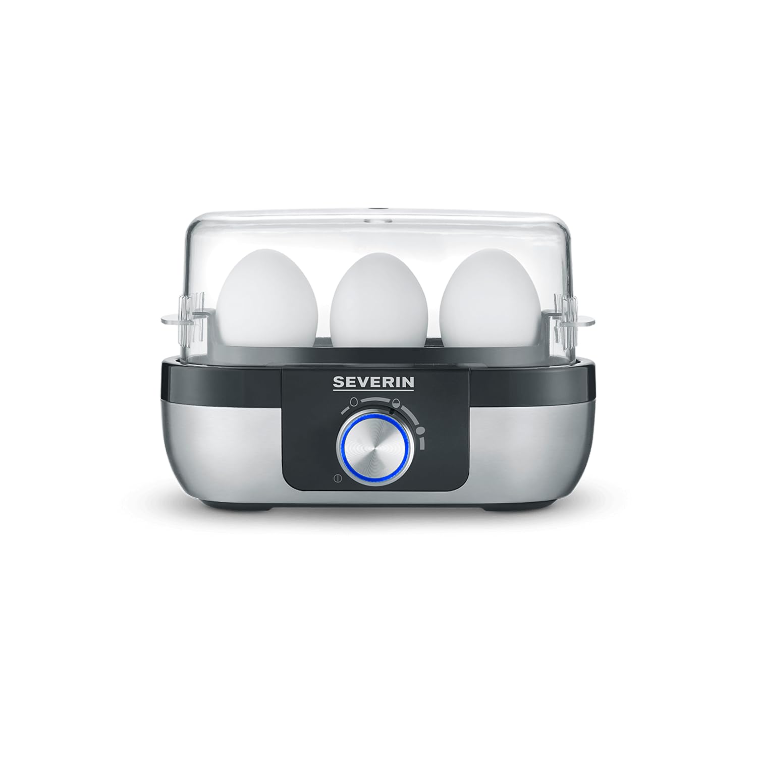 Severin EK 3163 cuociuova 3 uova acciaio 300W