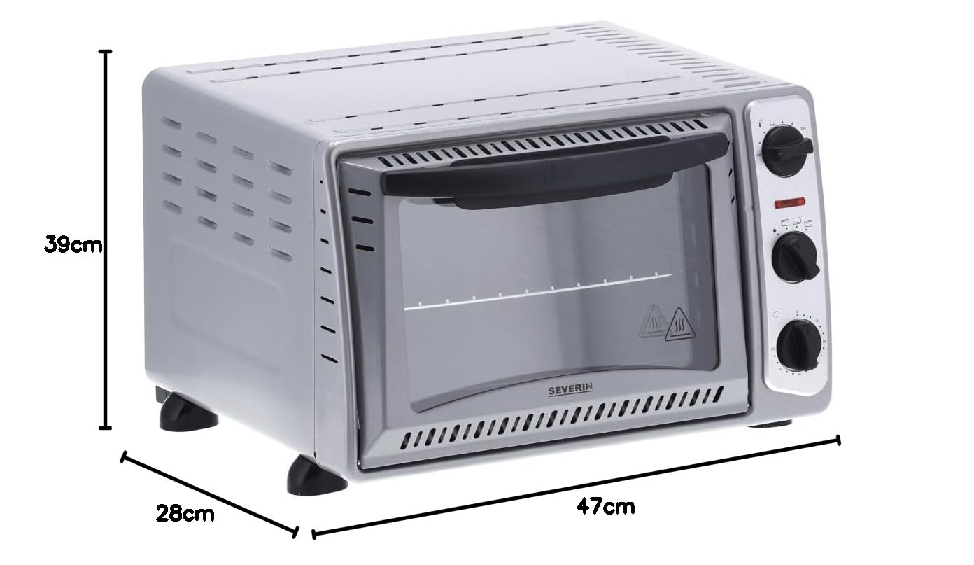 Severin TO 2045 fornetto elettrico 20L argento 1500W