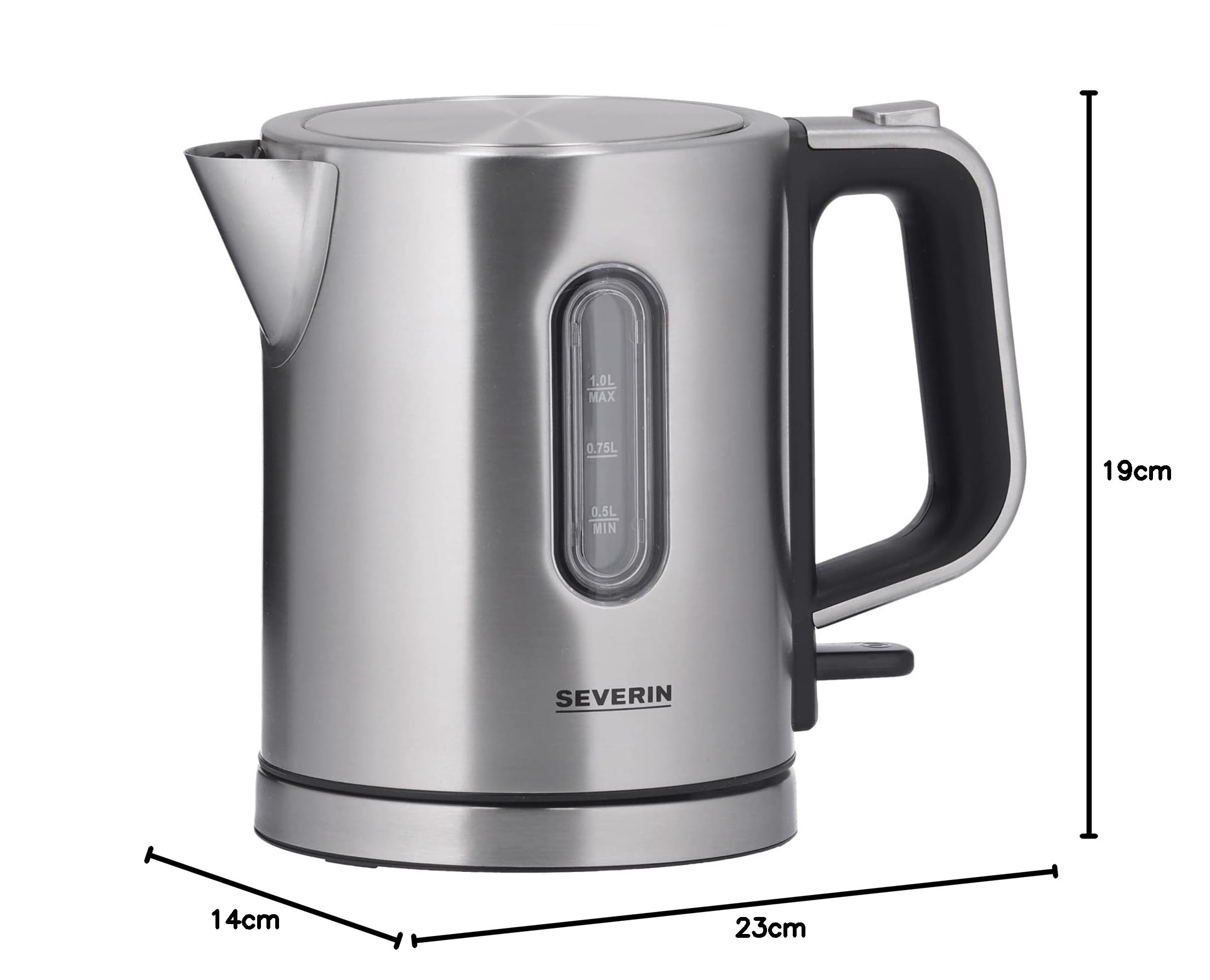 SEVERIN bollitore elettrico acciaio 2400W senza BPA