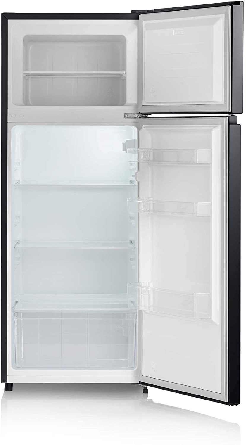 Severin Frigoriferi KS 9794 frigorifero congelatore 212 L nero chiaro
