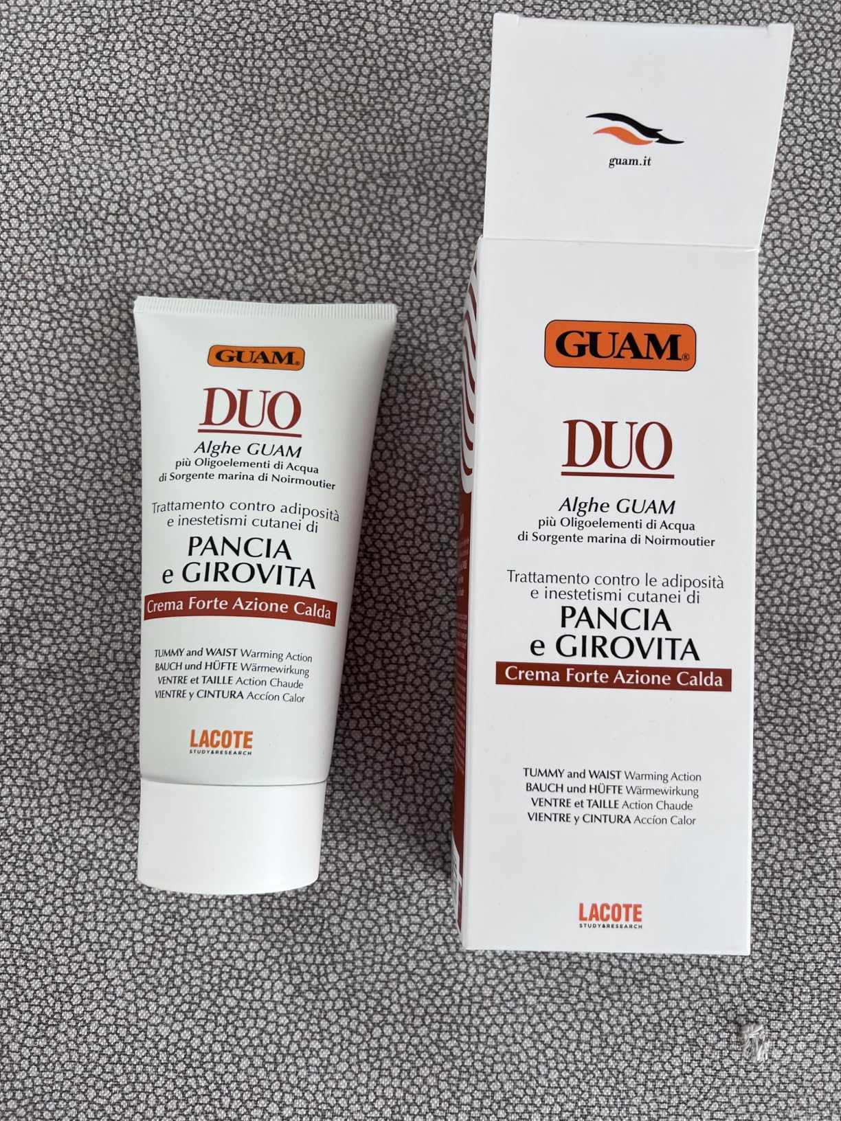 Guam Duo Creme Corpo Pancia e Girovita crema calda 200 ml