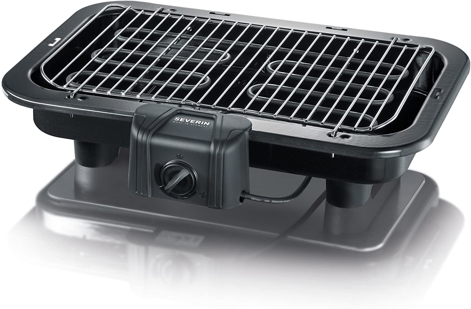 Severin PG 2790 barbecue elettrico nero 2500W termostato