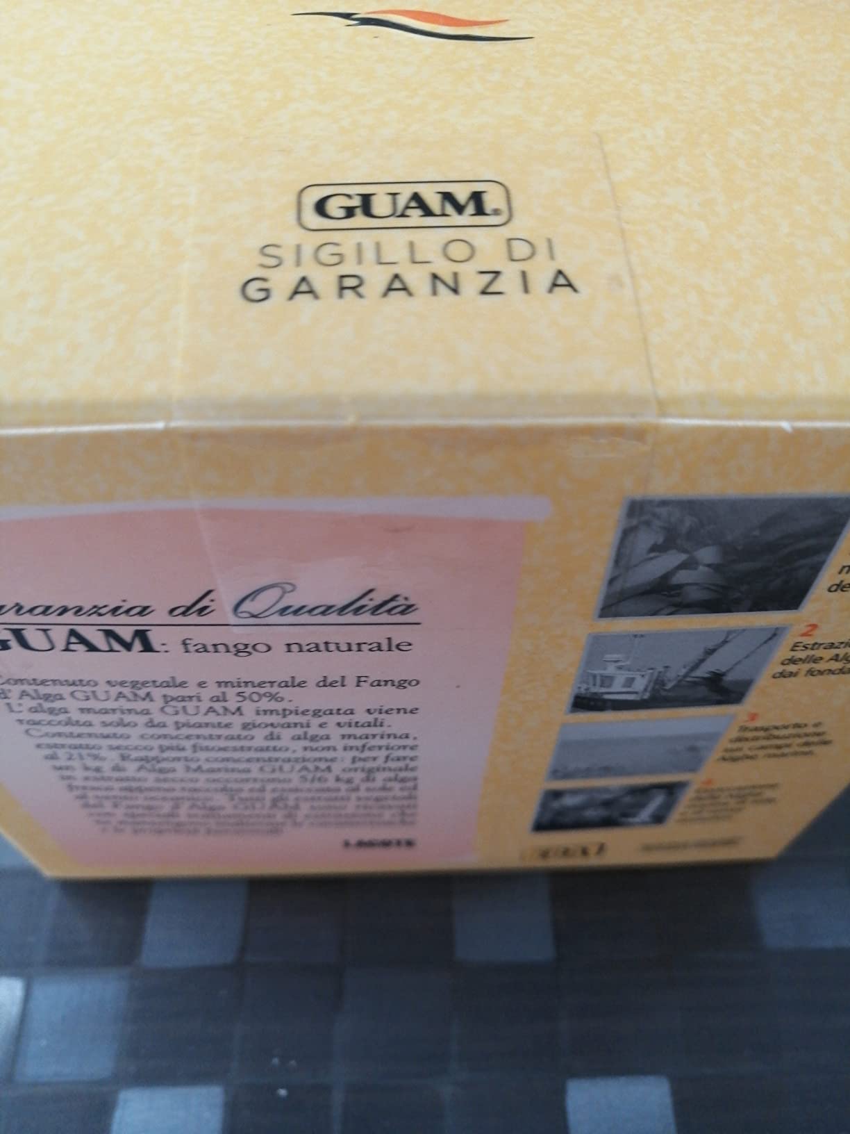 Guam Fanghi d'Alga Classica Fango 500 g Anticellulite