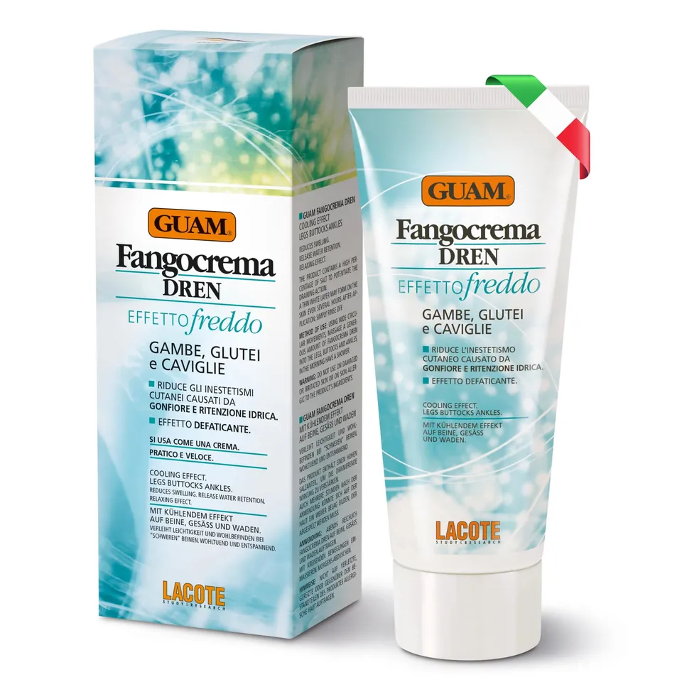 Guam Fangocrema Dren crema corpo 200 ml effetto freddo