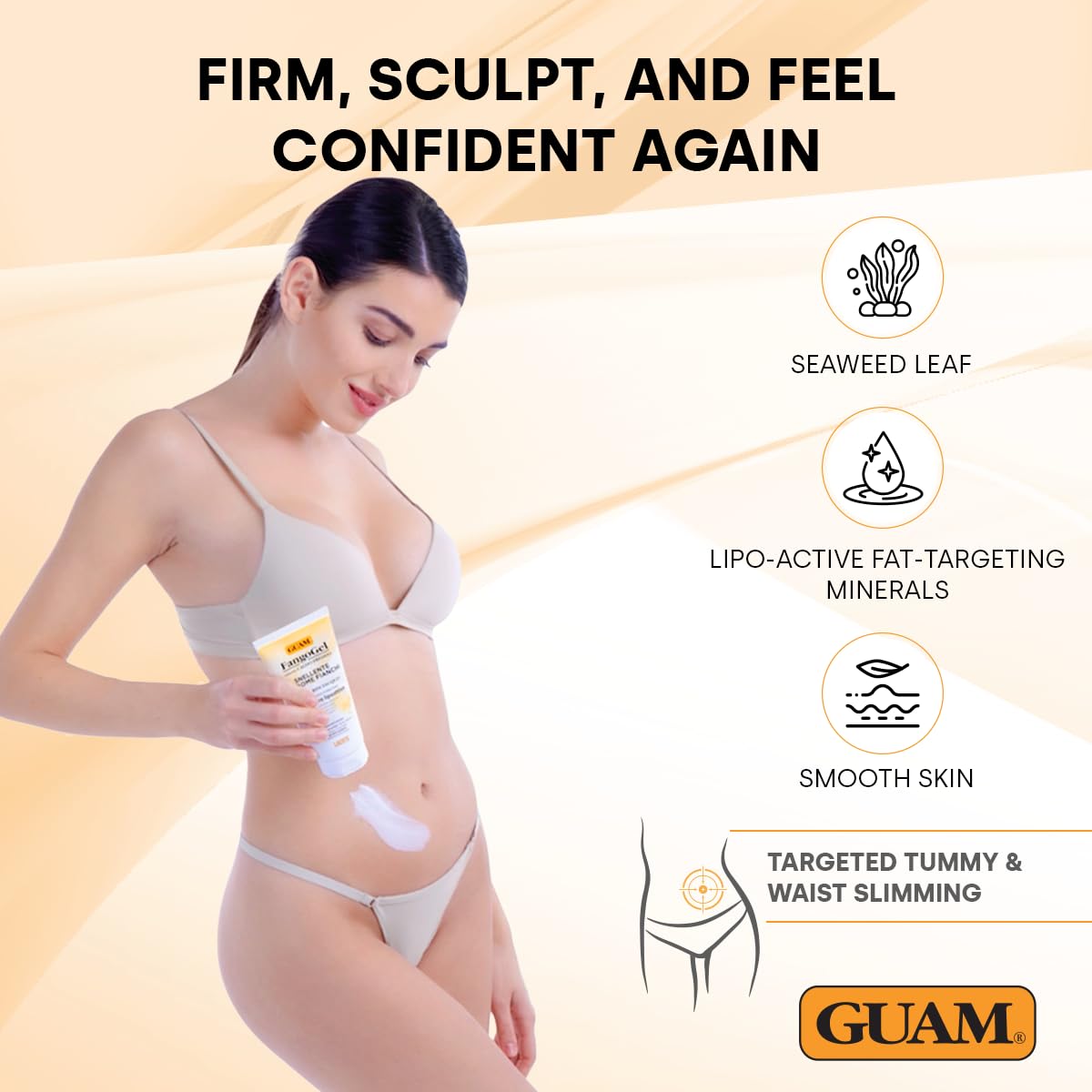 Guam FangoGel Addome Fianchi 150ml Gel Senza Risciacquo