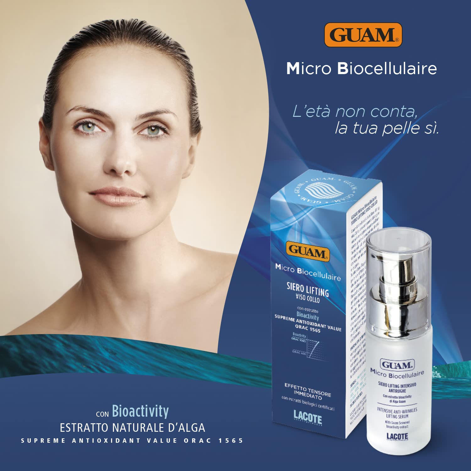 Guam Seatherapy siero viso e collo lifting tensore